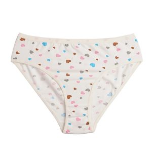 شورت زنانه اسلیپ قلب رنگی برند لمون