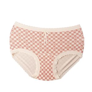 شورت زنانه اسلیپ لبه دالبری طرحدار - طرح 1