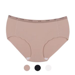 شورت زنانه اسلیپ لیزری کش اسپرت clever- کرم1