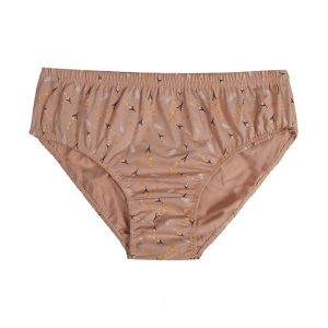 شورت زنانه اسلیپ لیفه ای شاخه گندم برند نارین - کرم