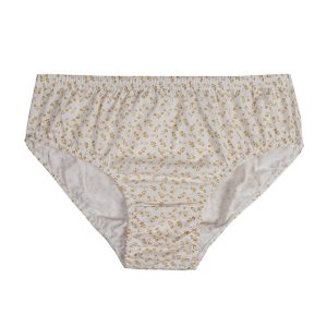 شورت زنانه اسلیپ لیفه ای طرح گلدار برند نارین - سفید