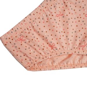 شورت زنانه اسلیپ لیفه ای پاپیون و خال خالی برند شارمین