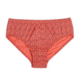 شورت زنانه اسلیپ لیفه ای گل ریز و بته جقه برند شارمین - گلبهی