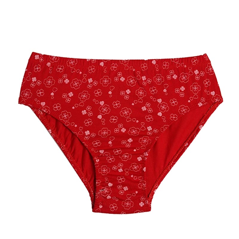 شورت زنانه اسلیپ لیفه ای گلبرگ و قلب برند شارمین - قرمز