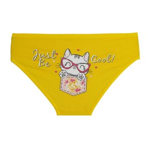 شورت زنانه اسلیپ پشت چاپ پیشی ملوس توتن