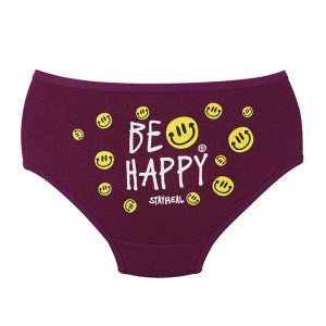 شورت زنانه اسلیپ چاپی ایموجی برند بانو