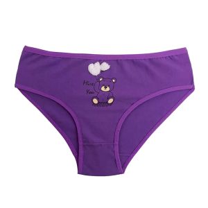 شورت زنانه اسلیپ چاپی تدی دلتنگ برند وارجان