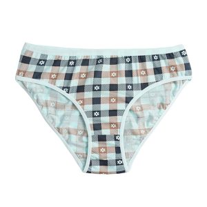 شورت زنانه اسلیپ چهارخونه برند لمون