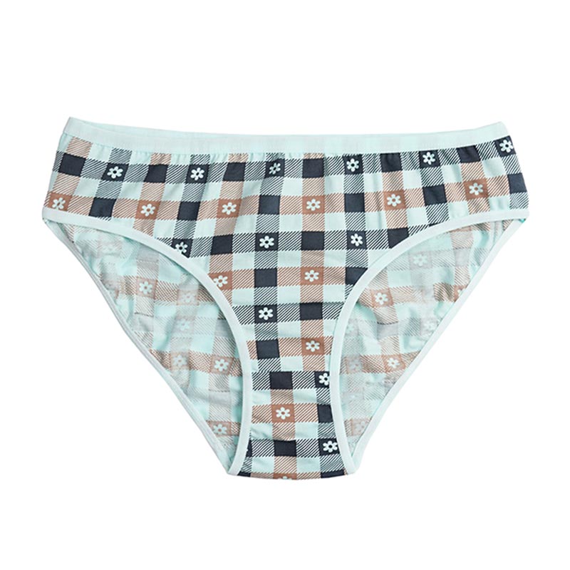 شورت زنانه اسلیپ چهارخونه برند لمون