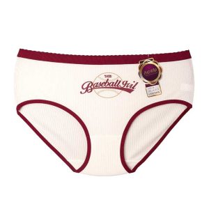 شورت زنانه اسلیپ کبریتی Baseballgril - زرشکی