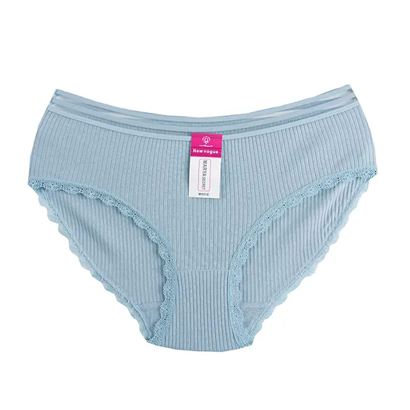 شورت زنانه اسلیپ کبریتی کش پهن شیشه ای برند ماریا - آبی روشن