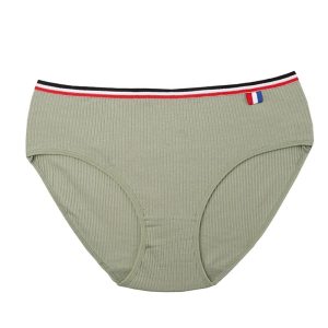 شورت زنانه اسلیپ کش پرچمی برند ماریا - سبز