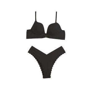 ست شورت و سوتین اسفنجی فنردار فانتزی