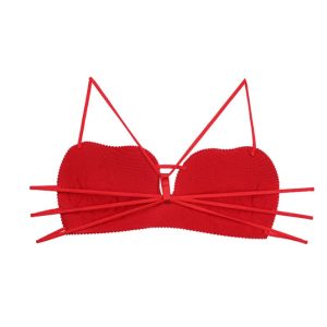 نیم تنه دخترانه پشت بندی کاپ ماساژوری