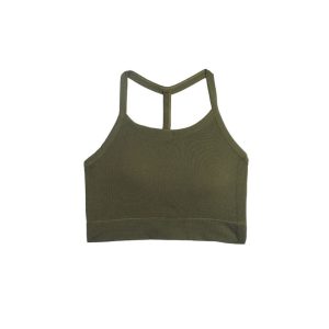 نیم تنه زنانه ساده اسپرت پشت بندی