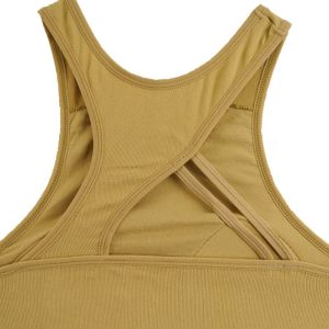 نیم تنه زنانه ورزشی بند رکابی پشت ضربدری