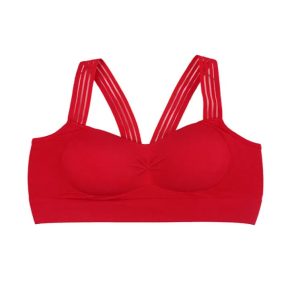 نیم تنه زنانه ورزشی کبریتی کش فانتزی قرمز