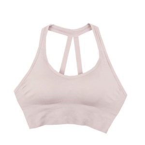 نیم تنه زنانه ورزشی کش اسپرت aminader صورتی