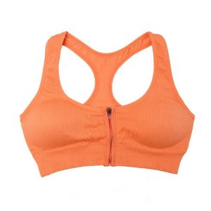 نیم تنه ورزشی کبریتی زیپ دار نارنجی