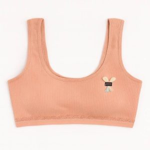 نیم تنه نخی کبریتی دخترانه مدل کاپدار کد 32078