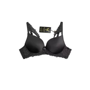 سوتین اسفنجی فنردار دانتل هارنس دار برند BINNYS بنیس کاپ B