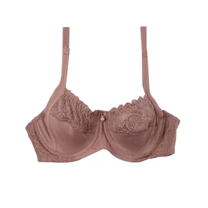 سوتین نخی دانتل فنردار بند پاپیونی برند شارمین