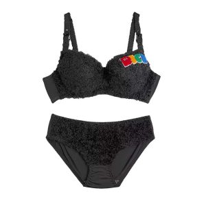 ست شورت و سوتین اسفنجی تدی بند کمربندی