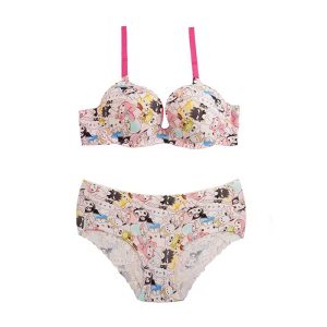 ست شورت و سوتین اسفنجی لیزری فانتزی عروسکی