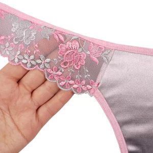 ست شورت و سوتین ترکیبی پرلون دانتل برند ژینا - 1