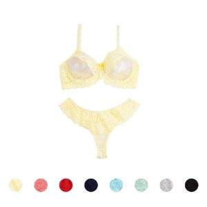 ست شورت و سوتین دانتل دار برند شارمین