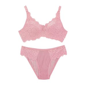 ست شورت و سوتین دانتل گوشواره ای برند شارمین - کالباسی