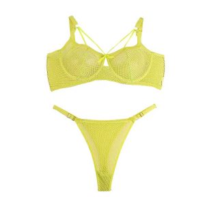 ست شورت و سوتین سلندی هارنس دار برند شارمین