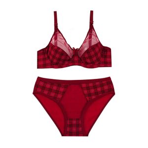 ست شورت و سوتین فنردار بالا شیشه‌ای برند شارمین