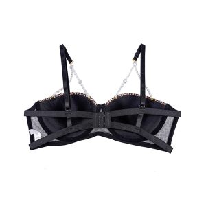 ست شورت و سوتین پلنگی مرواریدی