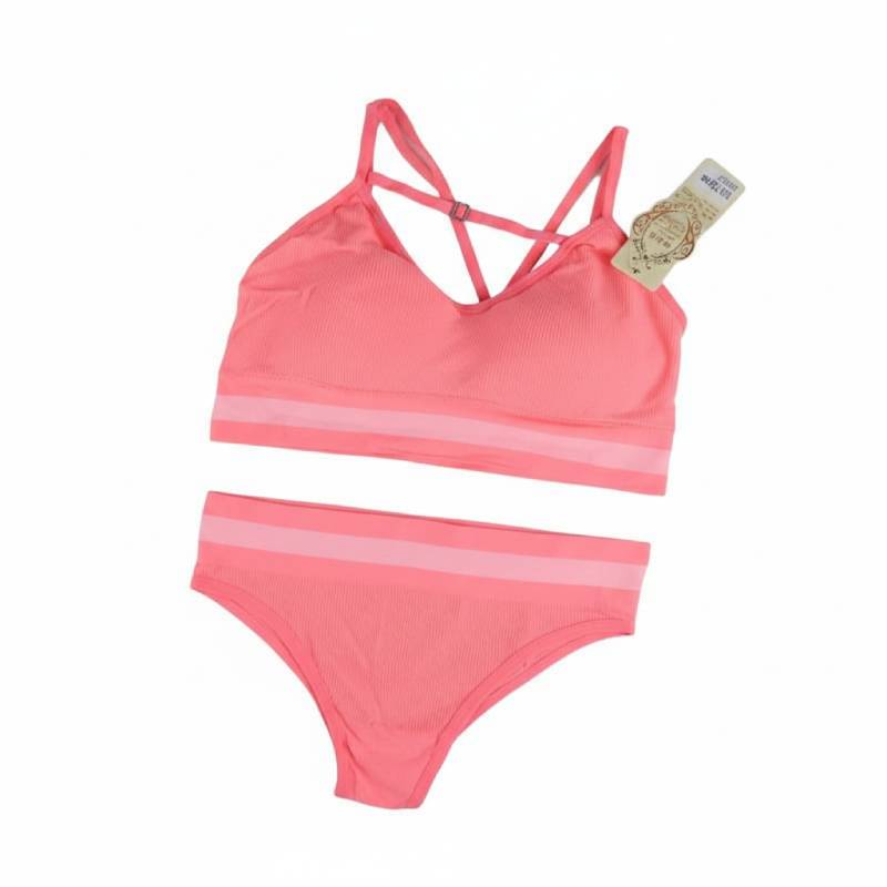 خرید اینترنتی ست نیم تنه و شورت فانتزی هارنس دار t264