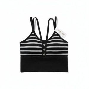 نیم تنه زنانه طرح راه راه برند لیسا