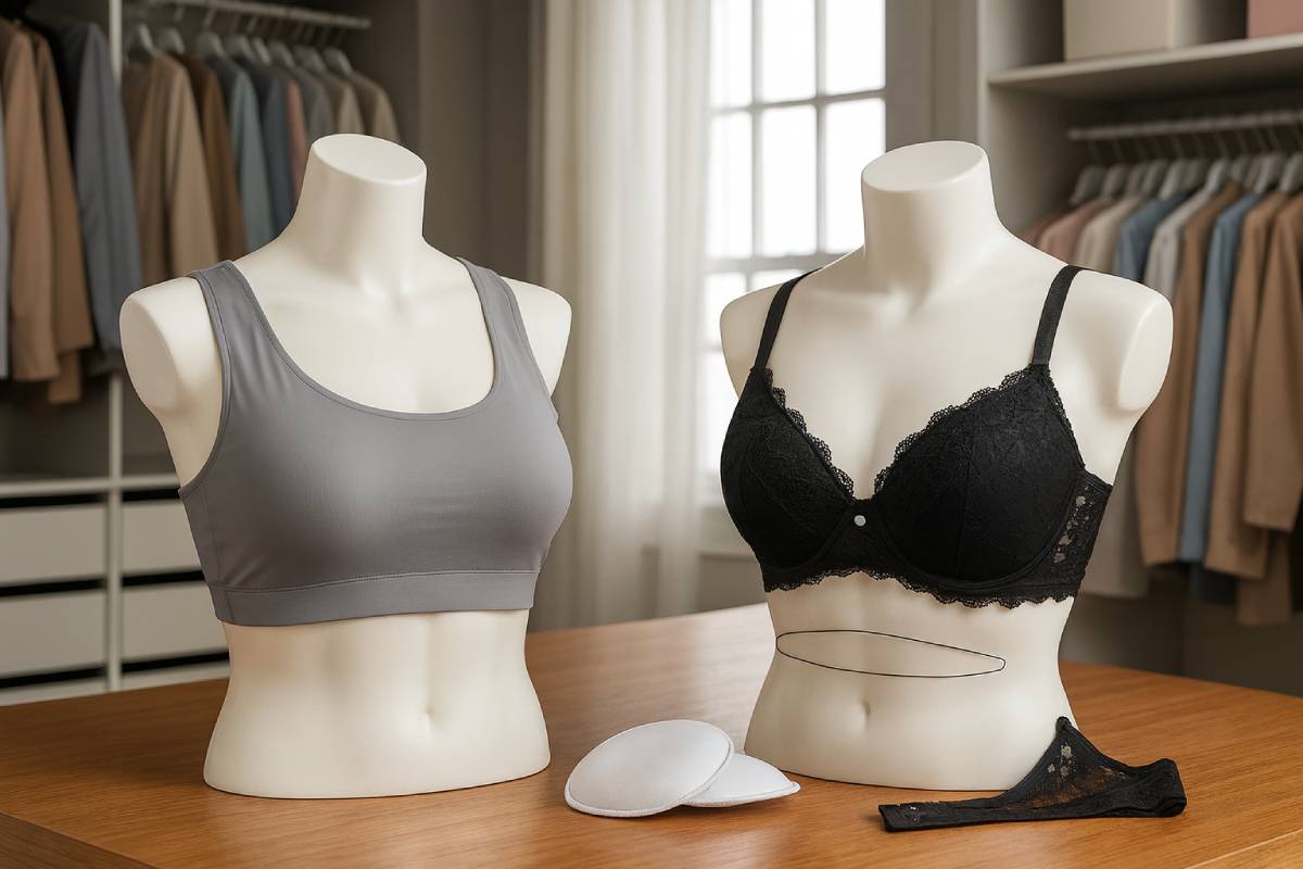 تفاوت نیم تنه و سوتین زنانه: کدام بهتر است