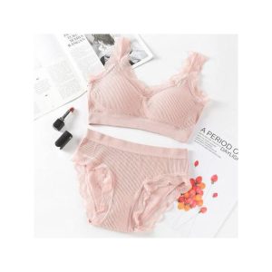 ست نیم تنه و شورت سیملس نخی وارداتی